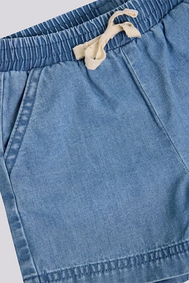 Детские шорты джинсовые для мальчиков Gb Baby Basic, Denim — фото 3