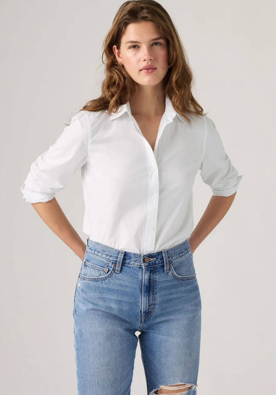 Блузка LEVI'S белого цвета — фото 4
