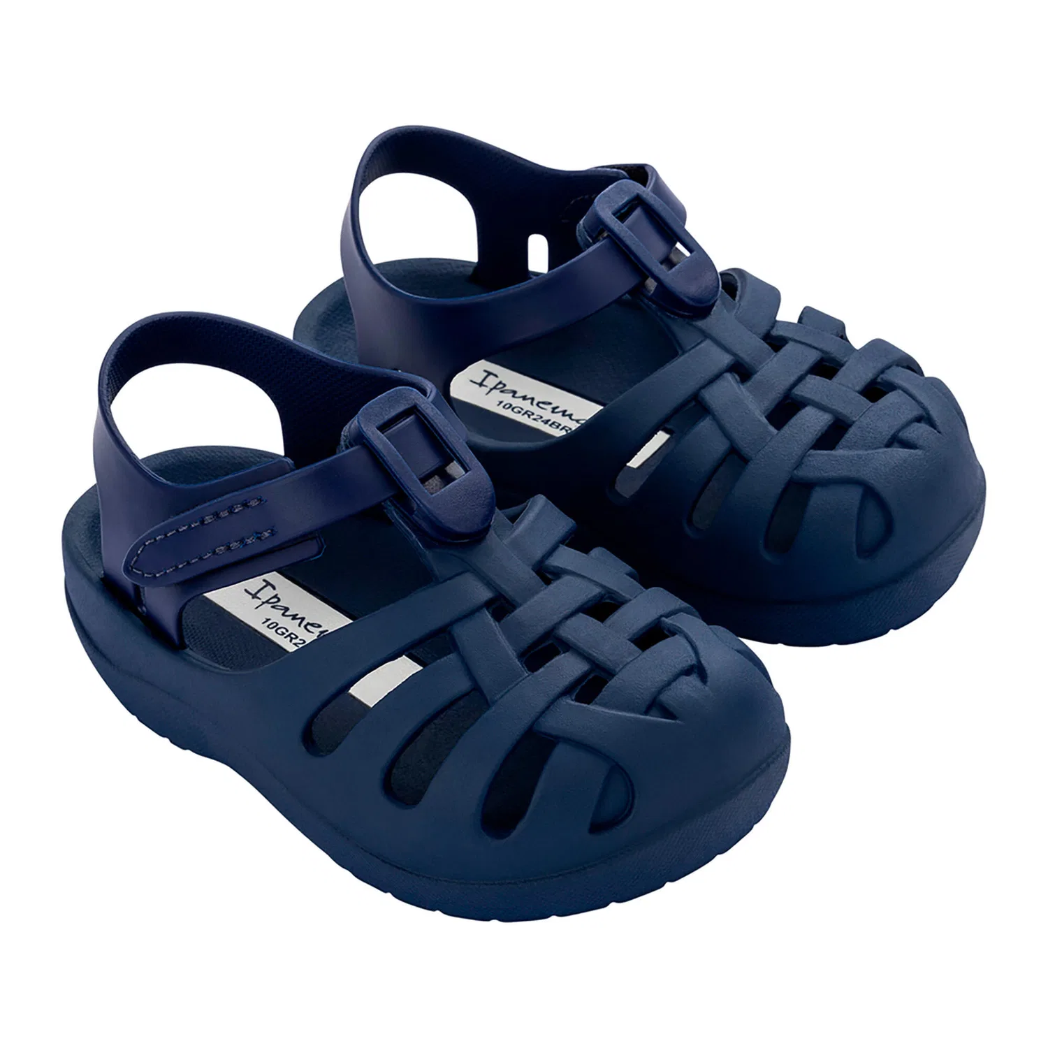 Детские сандалии с закрытым носком Ipanema Summer Basic II Baby, Dark Blue — фото 4