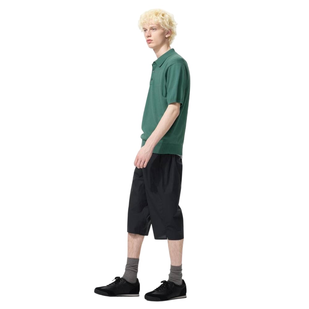 Шорты Uniqlo Long Front Opening, 09 черный