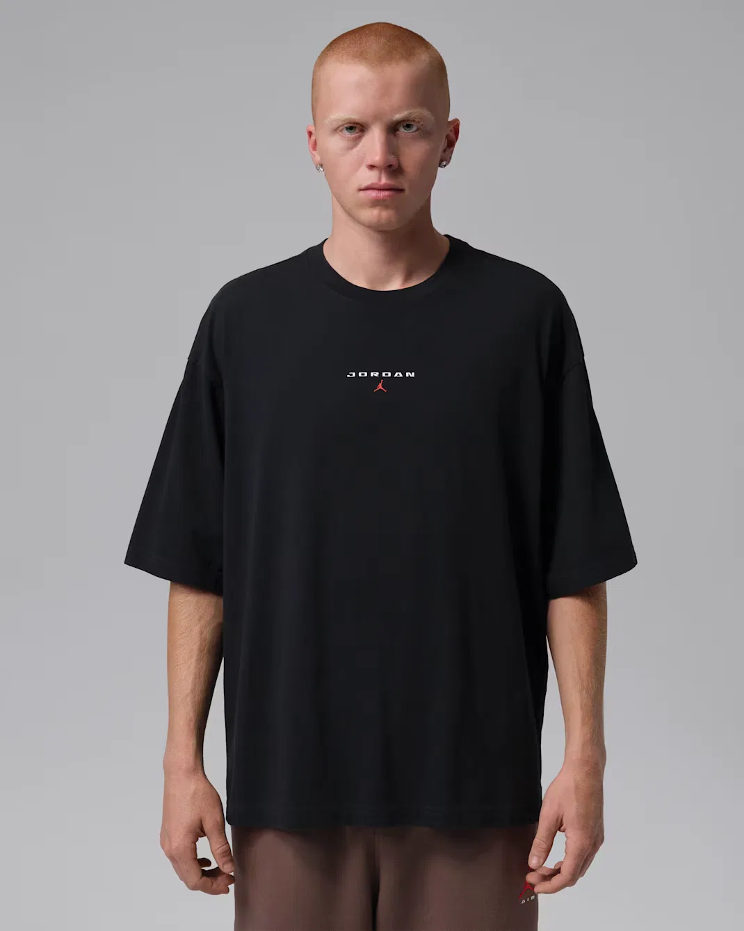 Мужская футболка с нашивкой большого размера Jordan Flight Essentials, Black