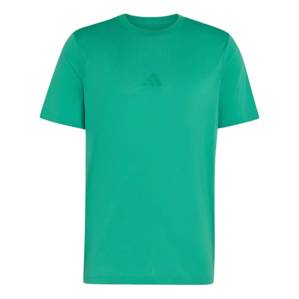 Мужская футболка с принтом Adidas Court Green, зеленый