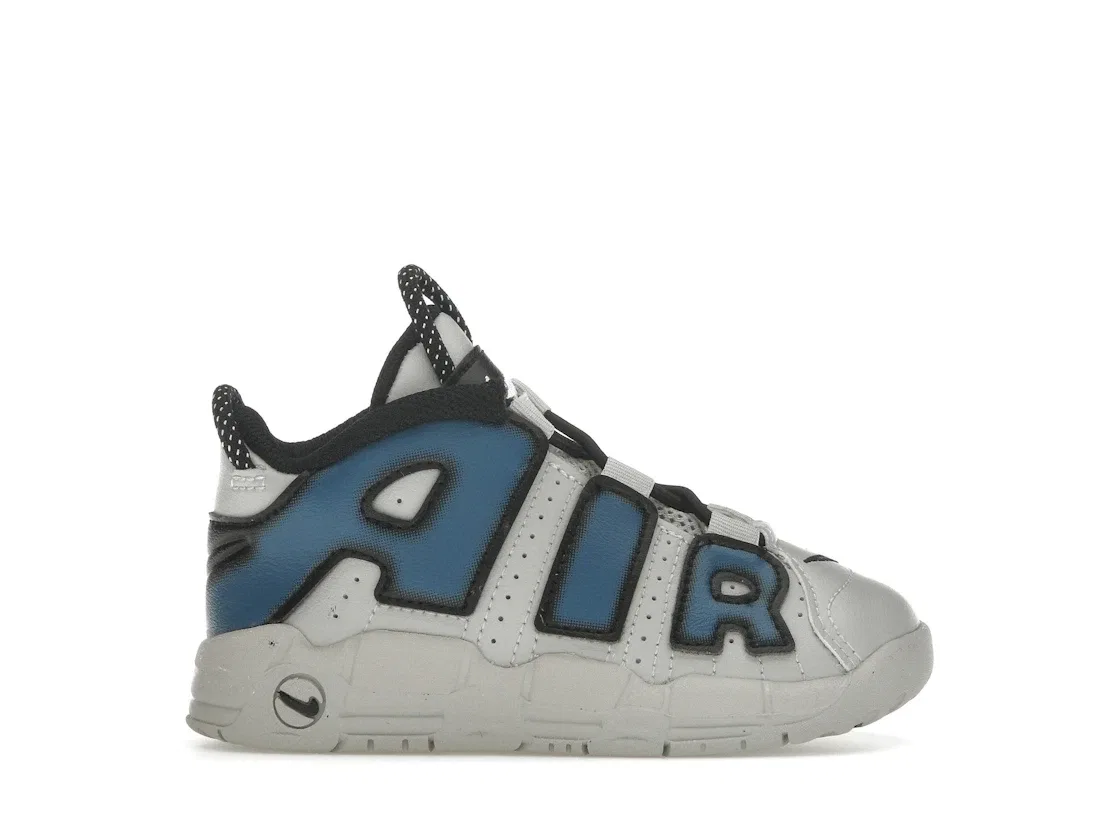 Детские кроссовки Lifestyle Nike Air More Uptempo Nike, Light Iron Ore/Industrial Blue/Iron Grey