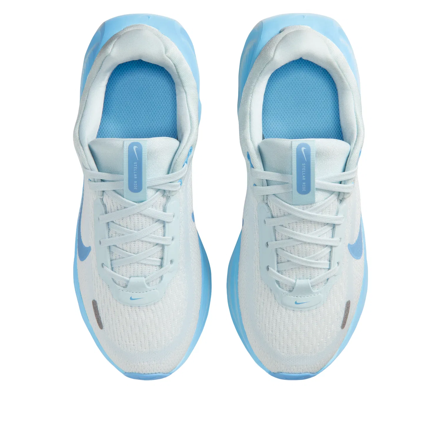 Детские кроссовки для бега с шнуровкой Stellar Ride Nike, синий — фото 2