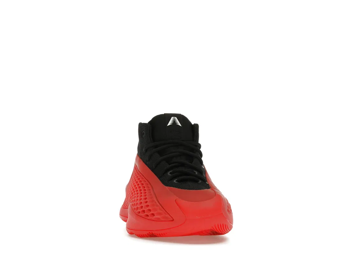 Детские кроссовки для мальчиков с верхом из синтетики Adidas AE 1, Black/Red/White — фото 2