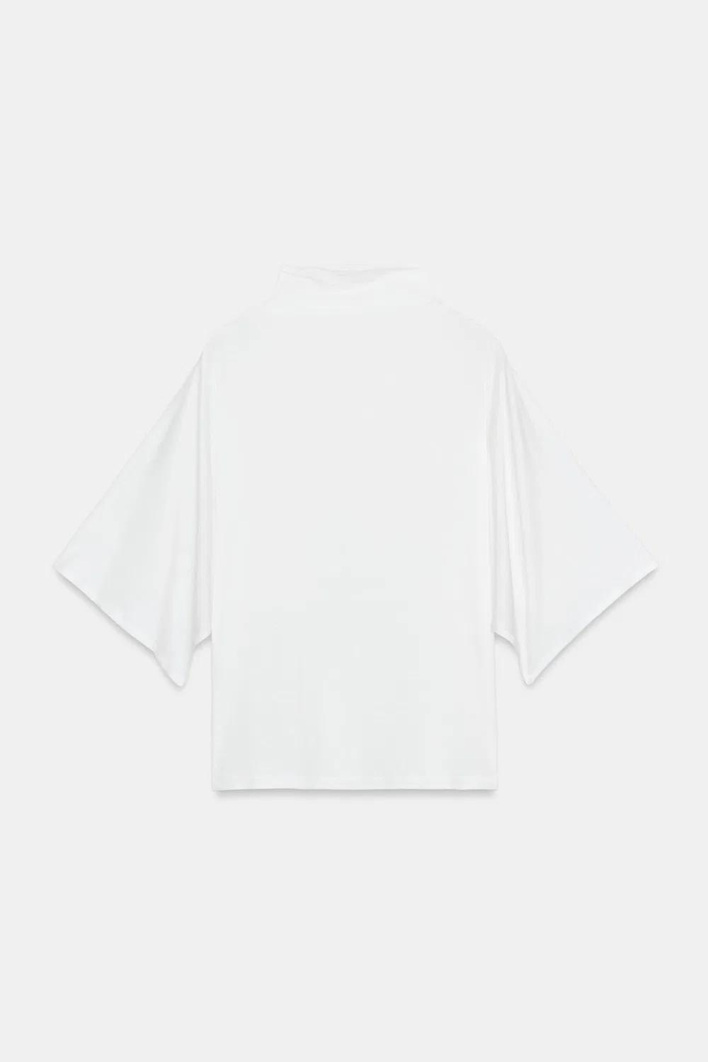 Топ с высоким воротником ZARA, White — фото 4