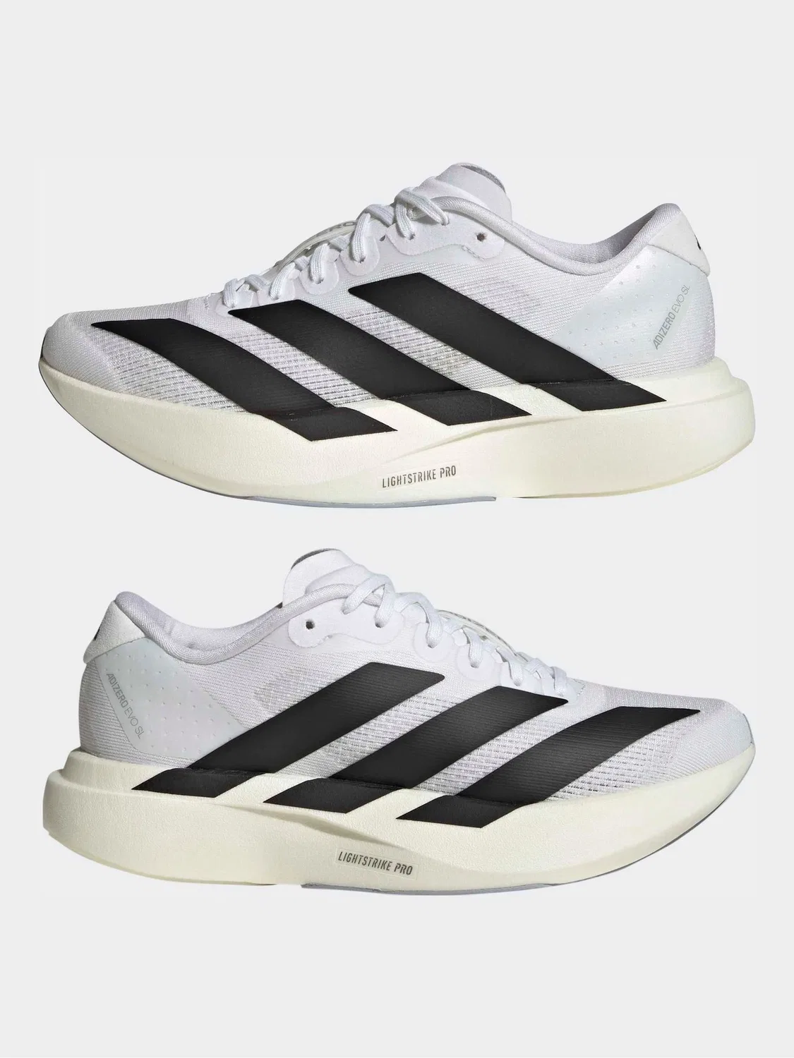 Кроссовки для мальчиков adizero EVO SL adidas, белый — фото 4