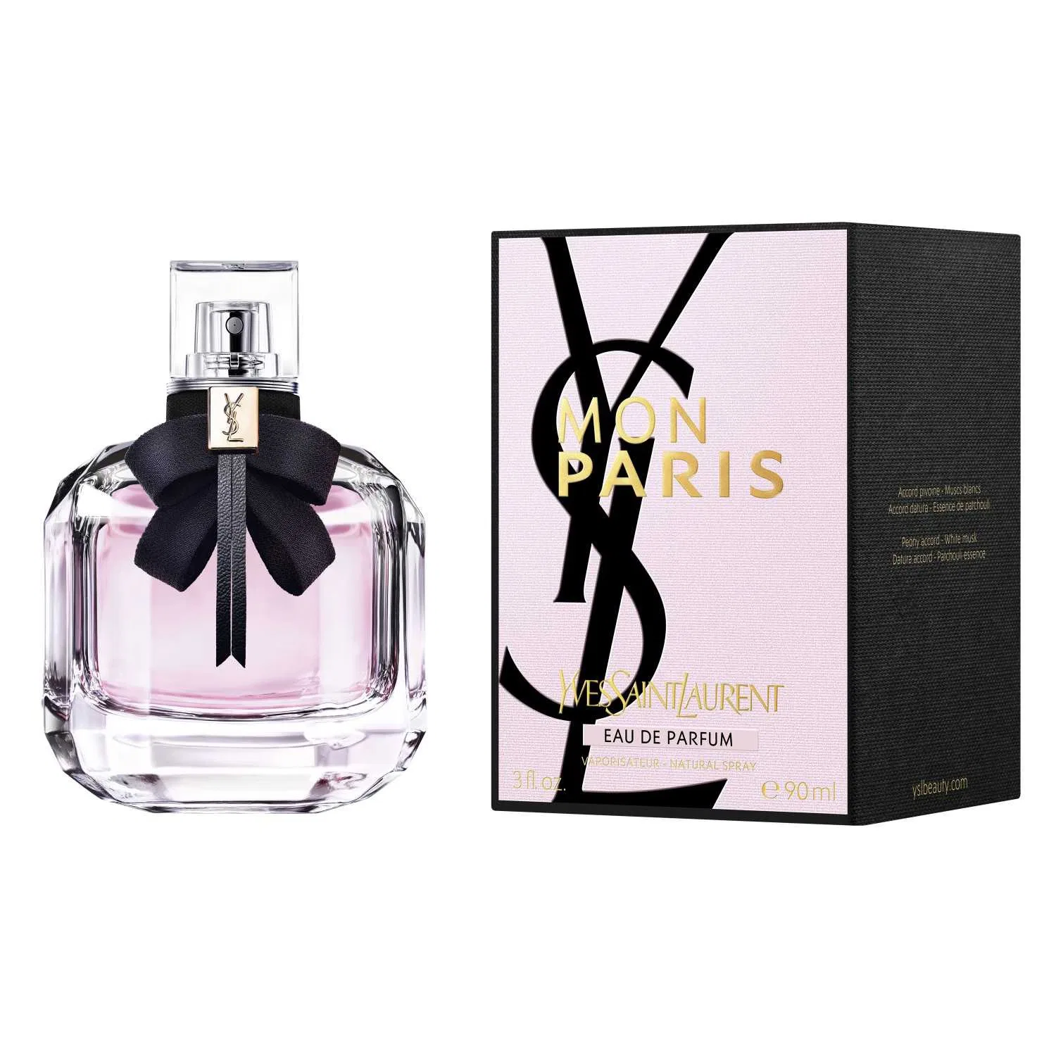 Парфюмерная вода 90 мл YVES SAINT LAURENT Mon Paris, Цвет: — фото 4