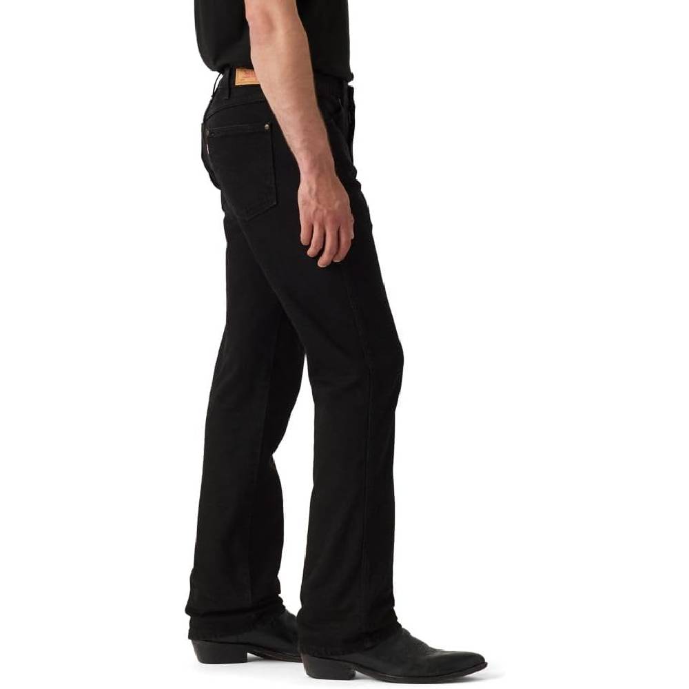 Мужские джинсы Levi's 537 Western Bootcut, черный — фото 3