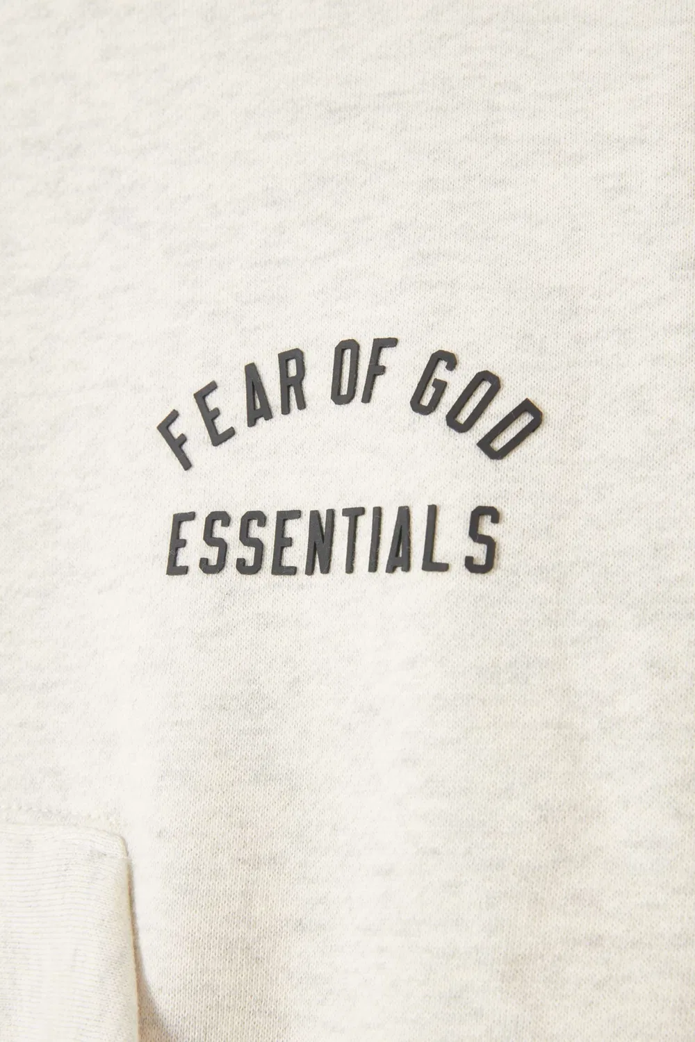 Худи классическое из хлопкового флиса Fear of God Essentials — фото 4