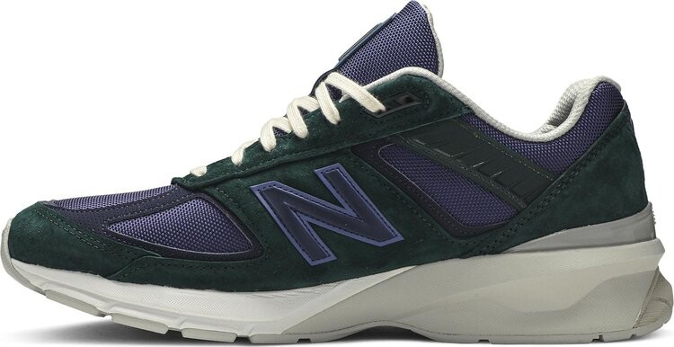 Кроссовки New Balance Aimé Leon Dore x 990v5 Made In USA 'Heritage Meets Contemporary', зеленый — фото 4