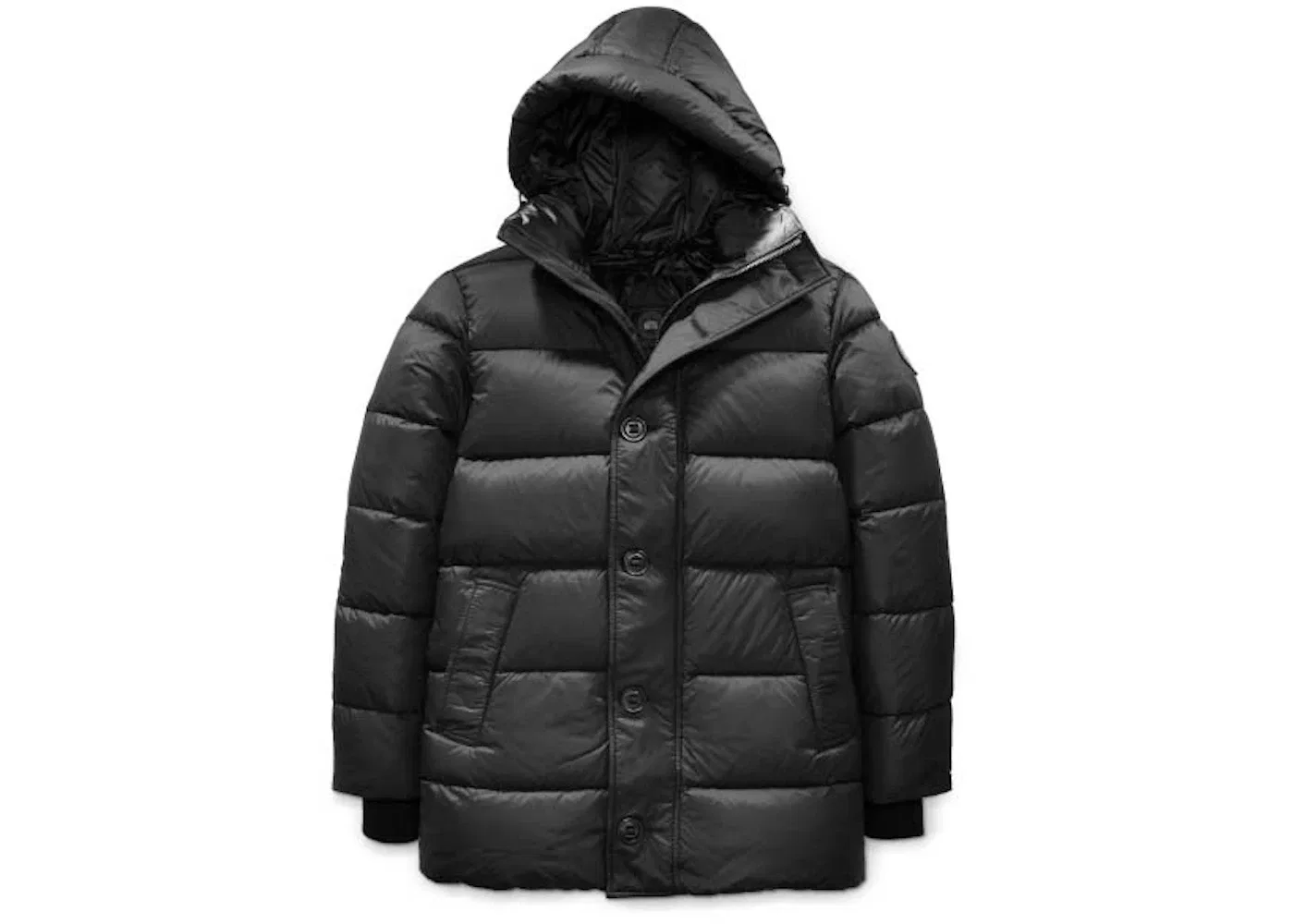 Мужская куртка-парка с длинным рукавом Parka Canada Goose, Black
