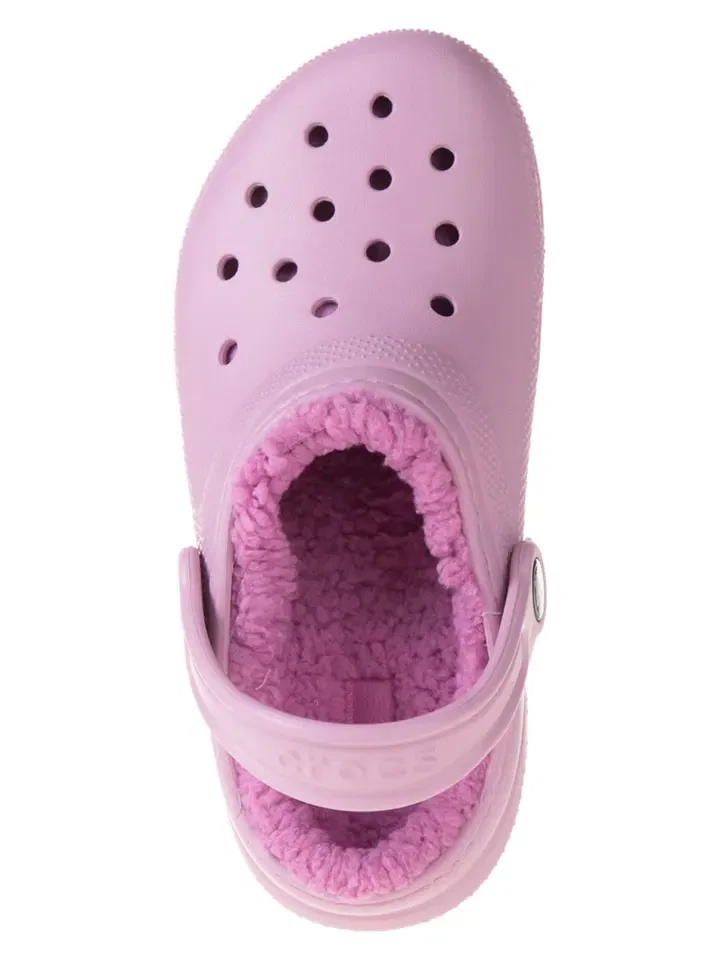 Кроксы Classic Lined Crocs, фиолетовый — фото 4