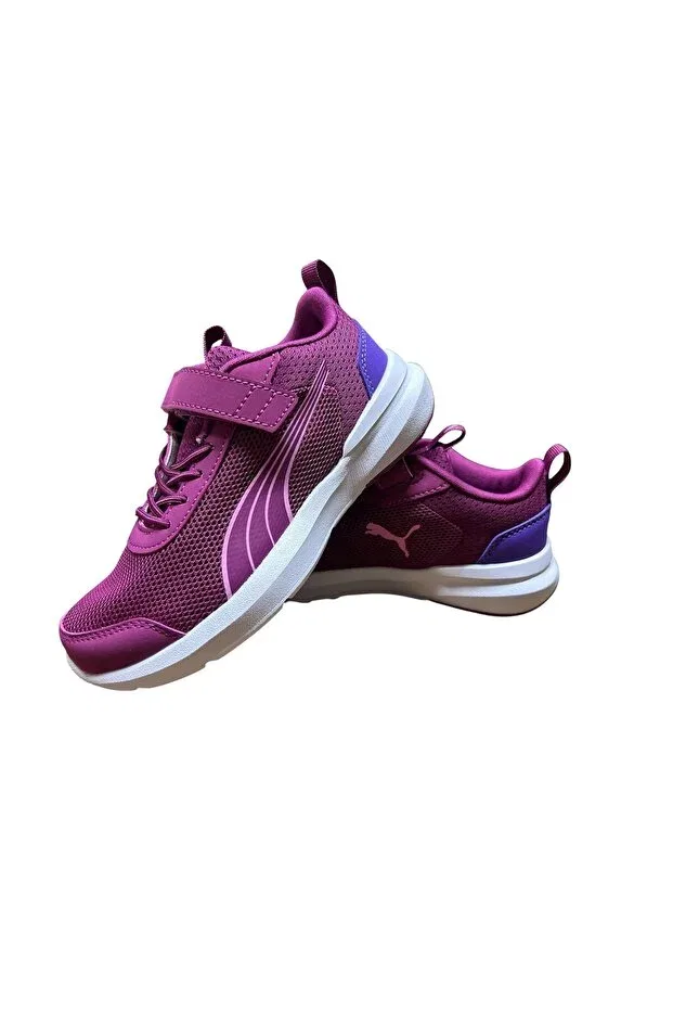 Детские спортивные кроссовки для девочек с коротким каблуком Kruz profoam ac+ ps Puma, Pink — фото 3