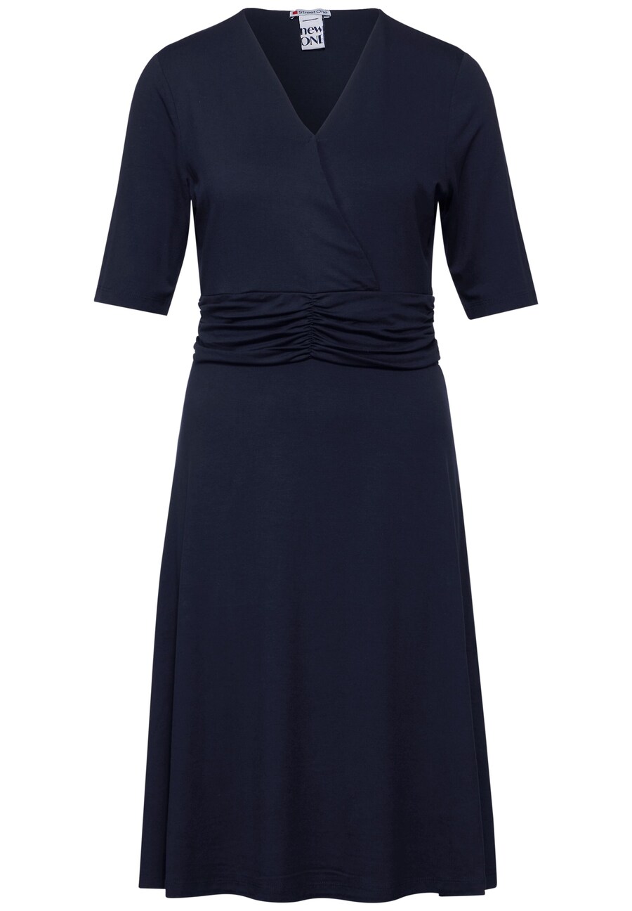 

Мини платье STREET ONE Dress, темно-синий