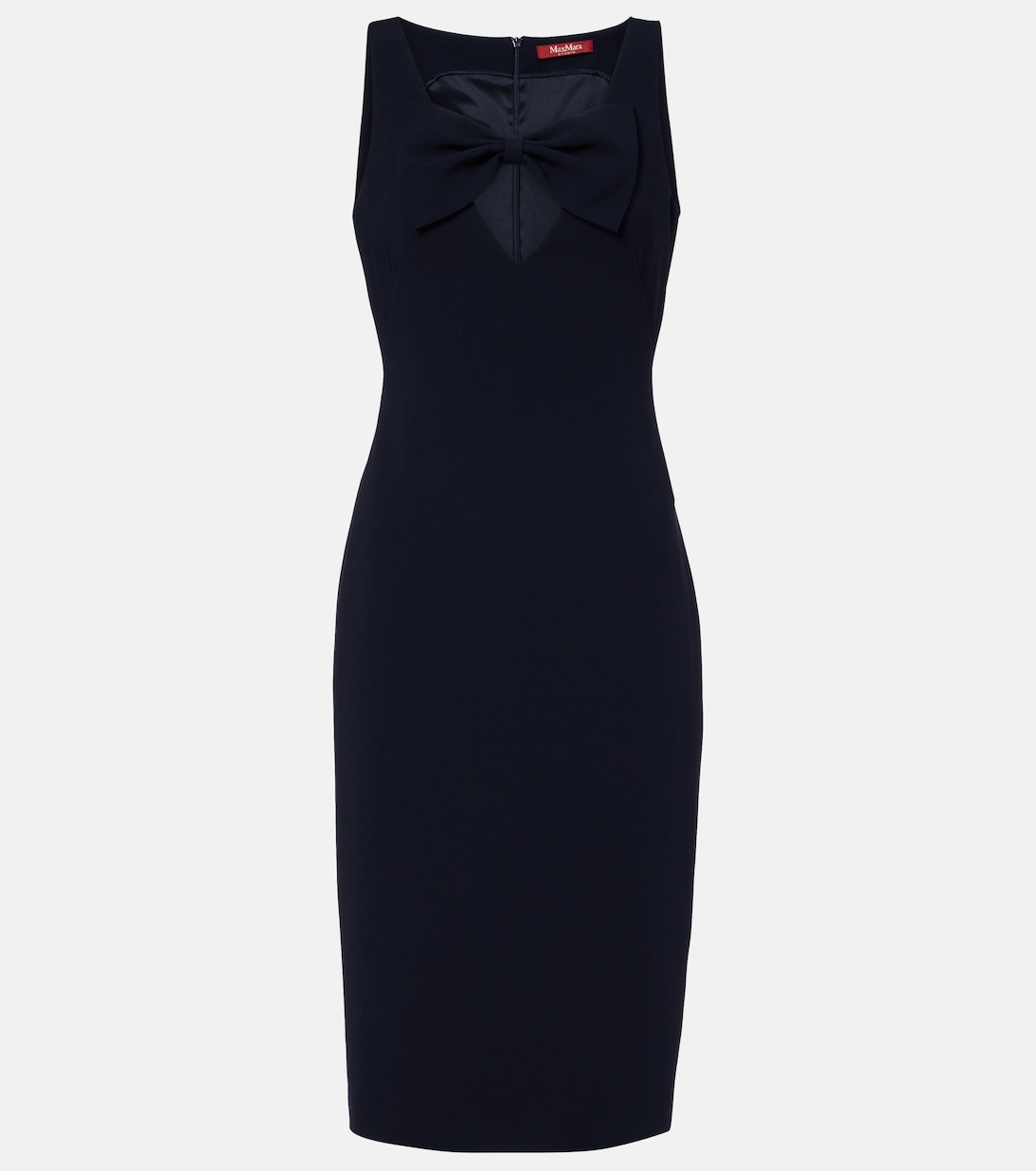 

Платье миди Alfiere из ткани кейди Max Mara, Blu