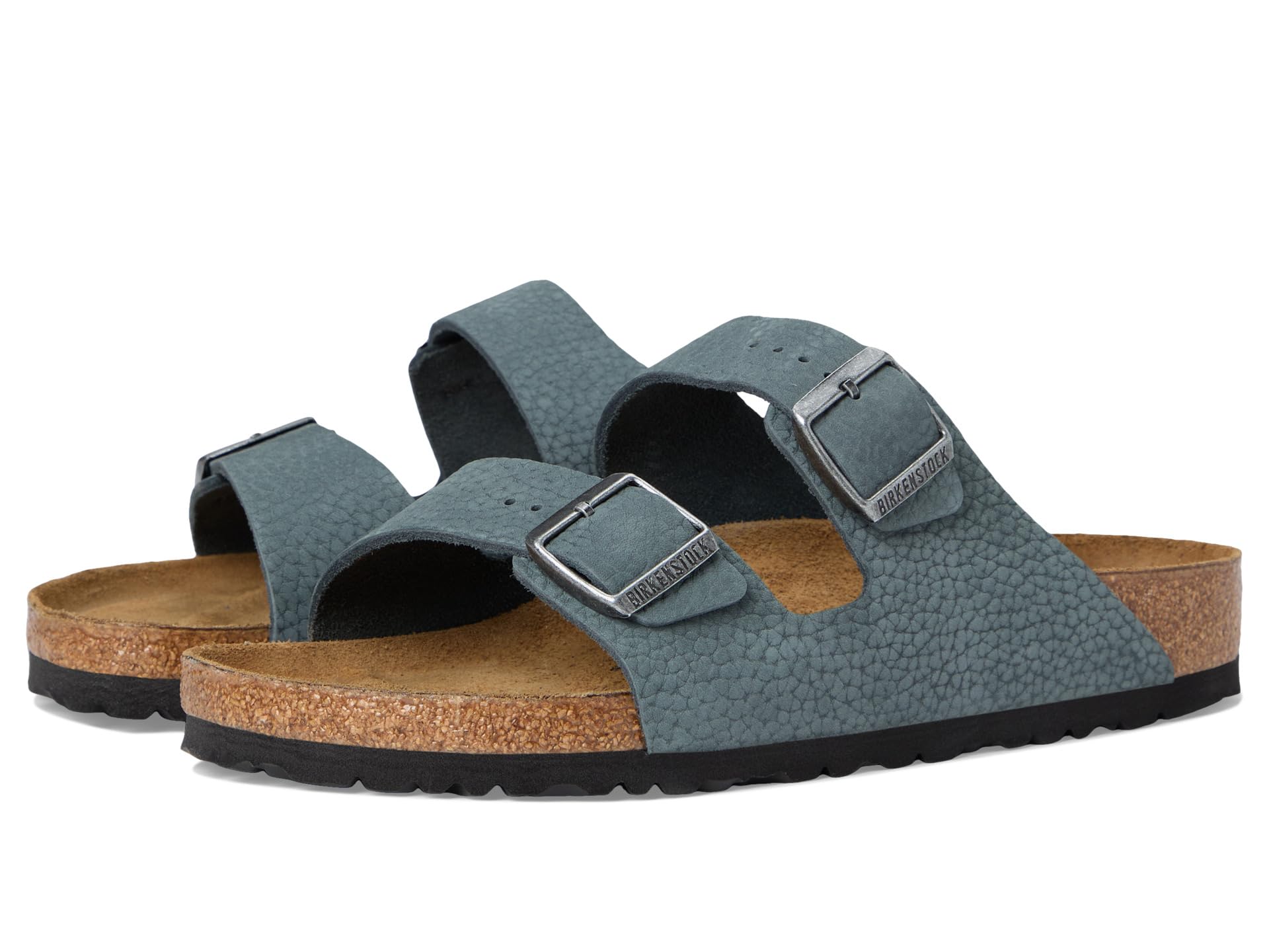 

Сандалии Birkenstock Arizona Desert Buck, цвет Basalt Gray
