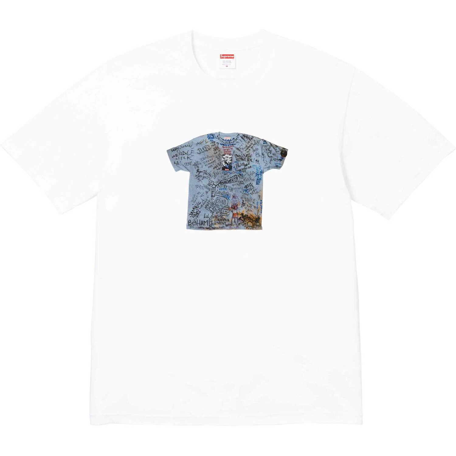 

Футболка Supreme 30th Anniversary First, белый