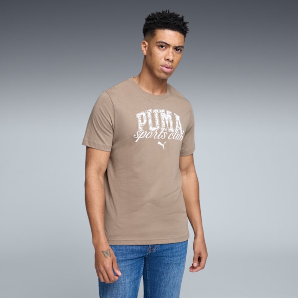 

Мужская графическая футболка Class Pack Puma, коричневый