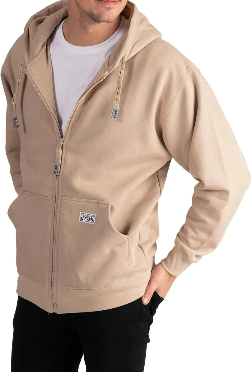 

Толстовка Pro Club с капюшоном на молнии