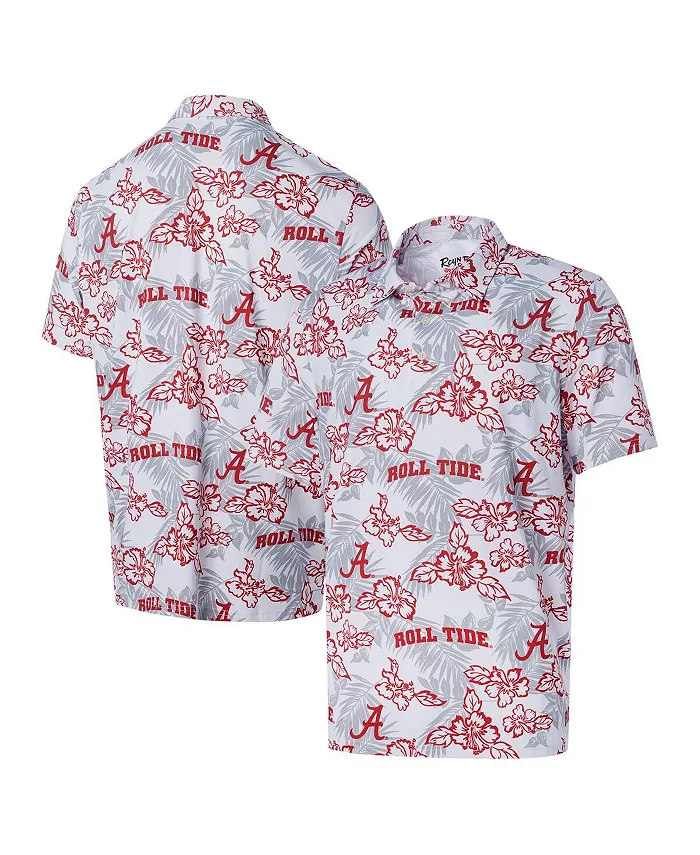 

Мужская белая поло Alabama Crimson Tide Performance Reyn Spooner