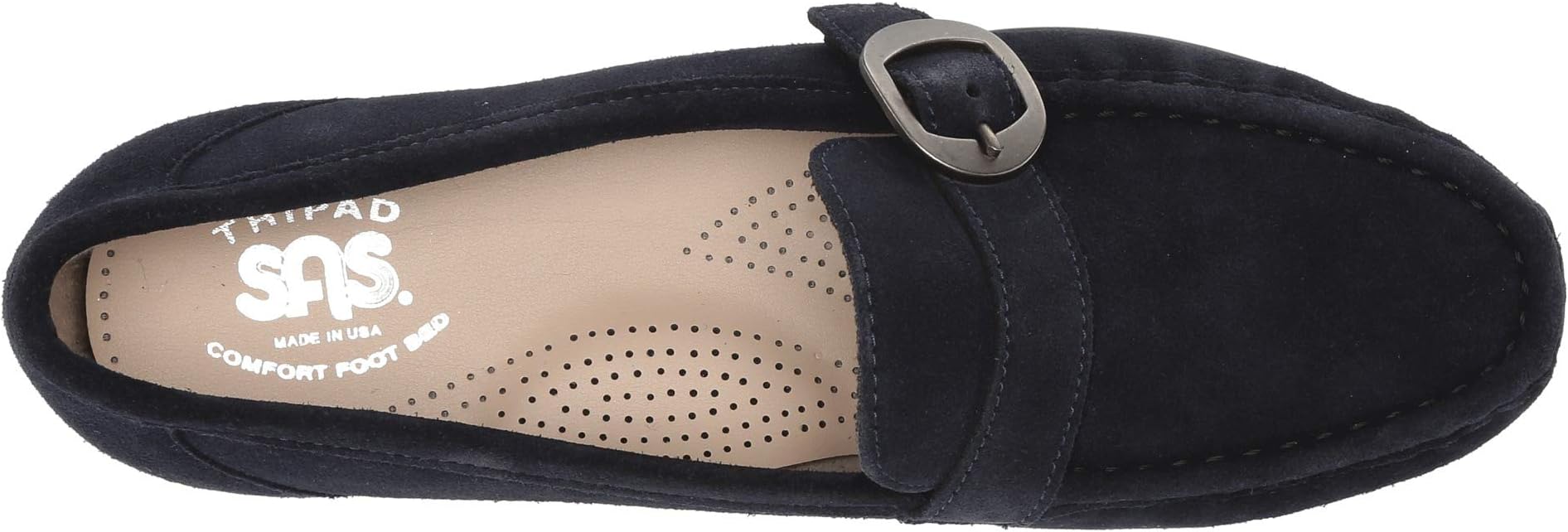 Лоферы SAS Lara Comfort Loafer, цвет Navy Suede — фото 2