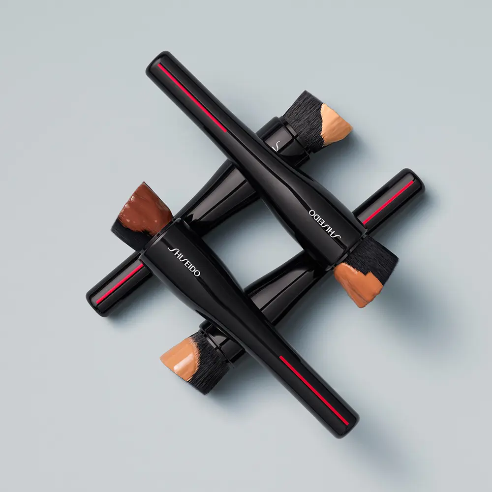 Кисть для лица Hasu fude foundation brush Shiseido, 1 шт. — фото 4
