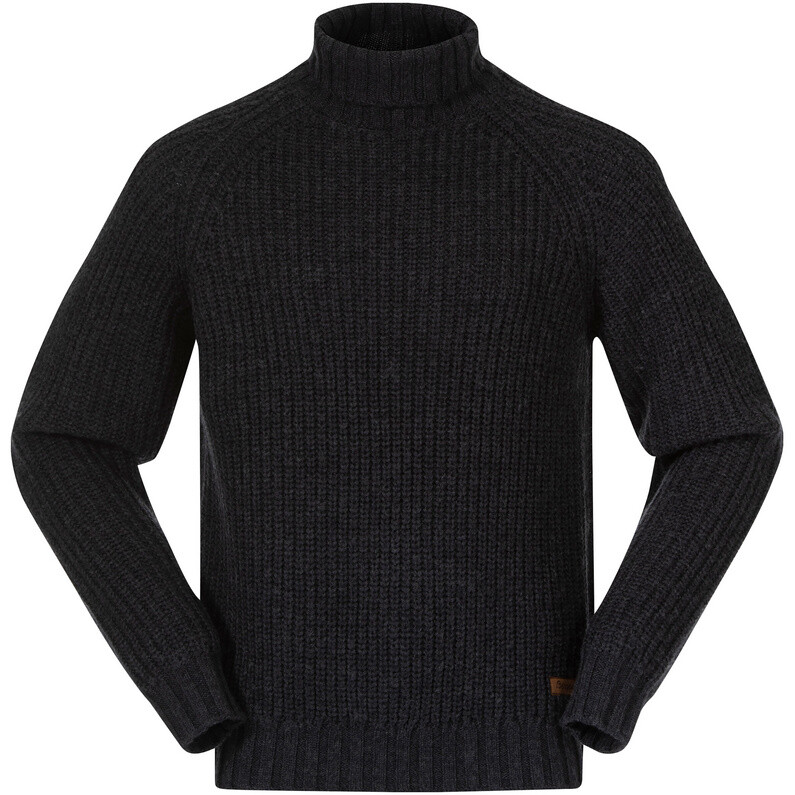 

Мужской пуловер Nordmarka Merino с высоким воротником Bergans, серый