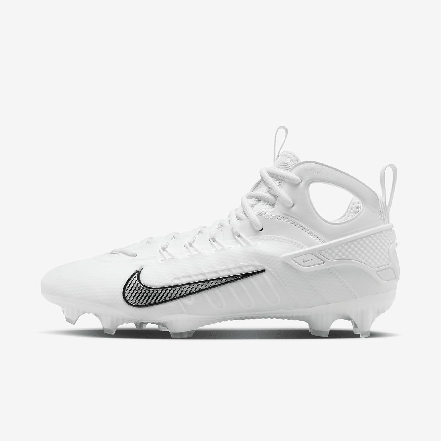 Лакроссовые бутсы Nike Huarache 9 Elite Mid, белый/черный