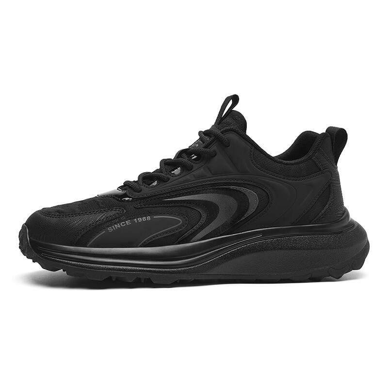 

Кроссовки AOKANG Casual Shoes Men Low-Top, цвет Black Gray