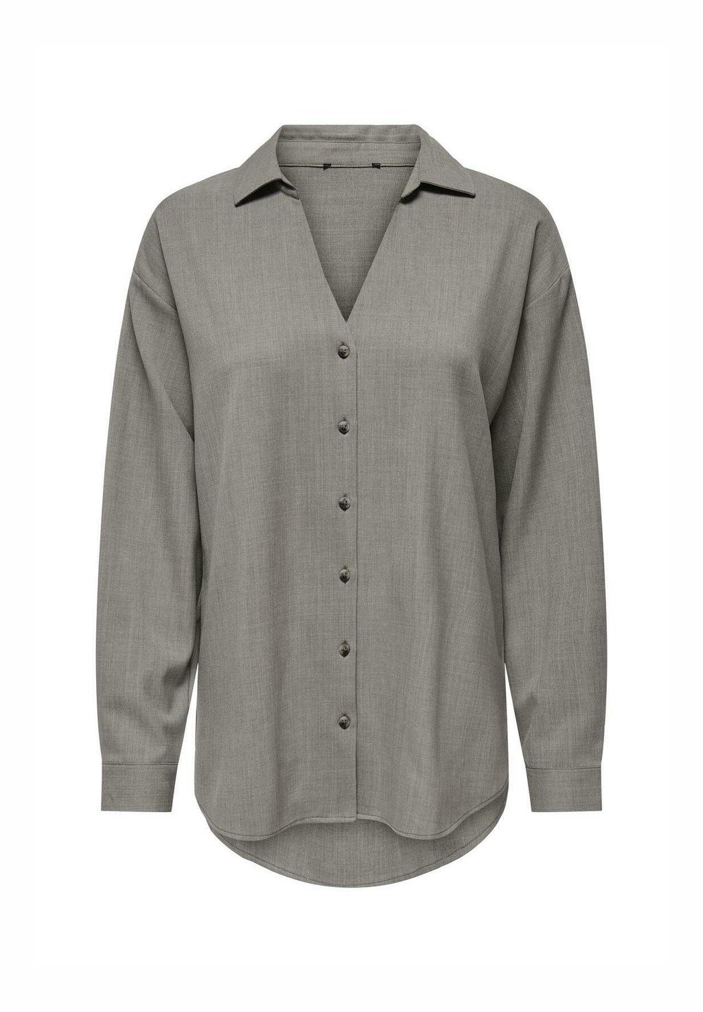 

Блузка на пуговицах LANGARM ELEGANTE MIT KNOPFLEISTE JDY, коричневый