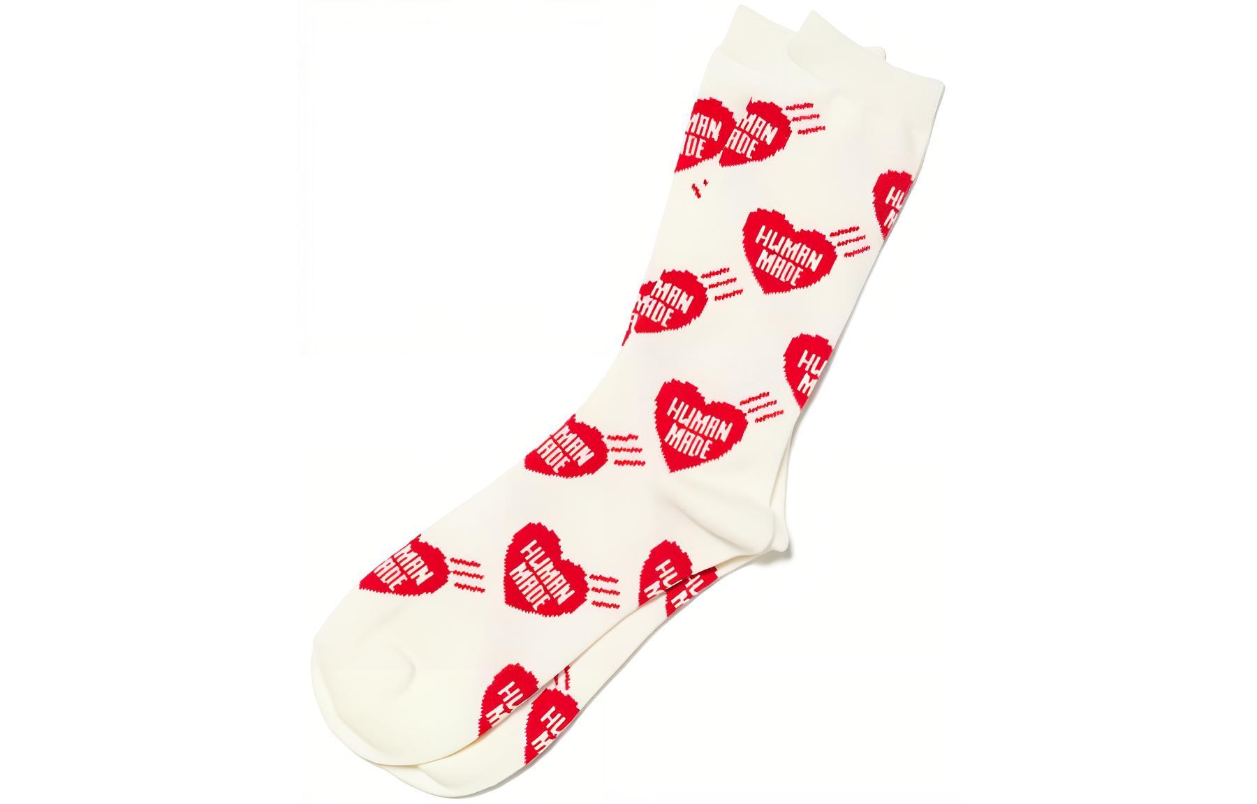 

Носки до середины голени унисекс, 1 упаковка HUMAN MADE, 1 Pack (Red)