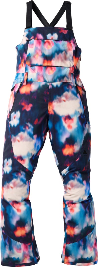 

Burton Женские брюки reserve 2l stretch slim bib floral blur XL