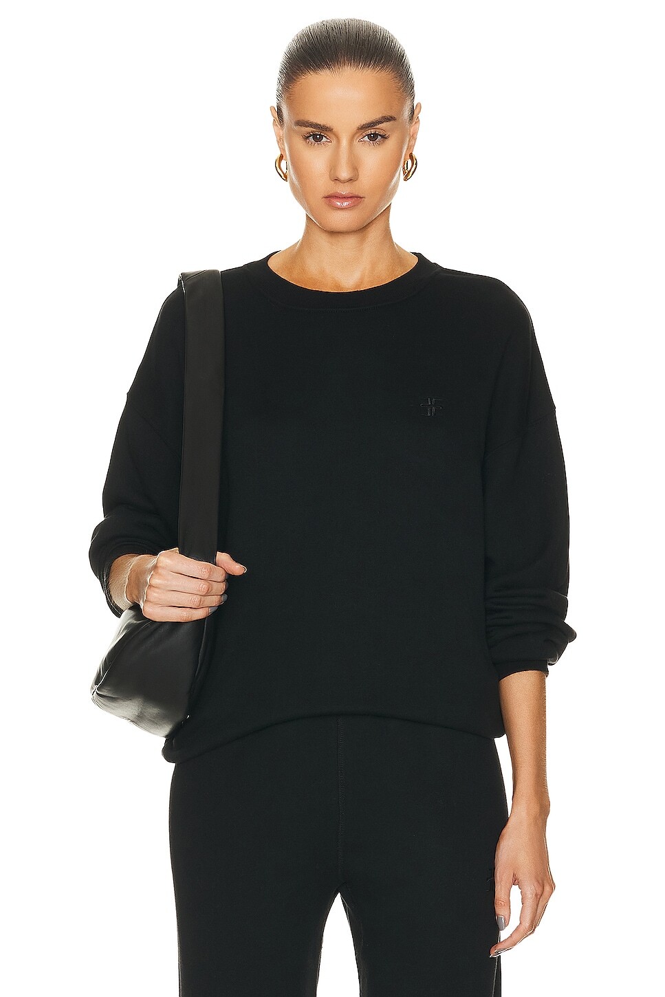 

Толстовка Eterne Oversized Crewneck, черный