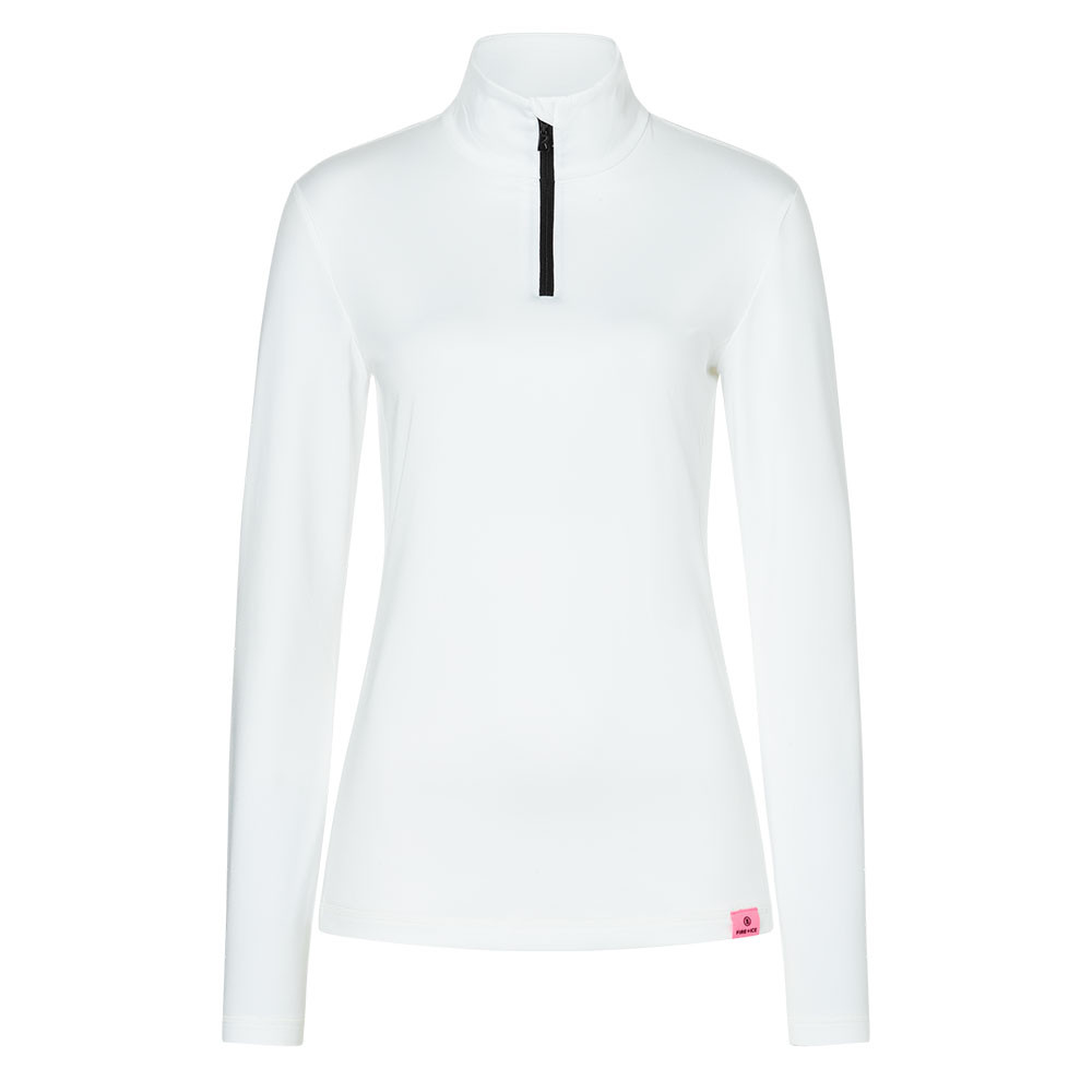 

Куртка-поло Fire + Ice Margo2 с молнией на четверть длины (женская) - Зима 2025, Off White