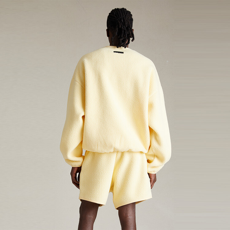 SS24 Толстовка мужская садовая желтая Fear Of God Essentials, желтый — фото 3