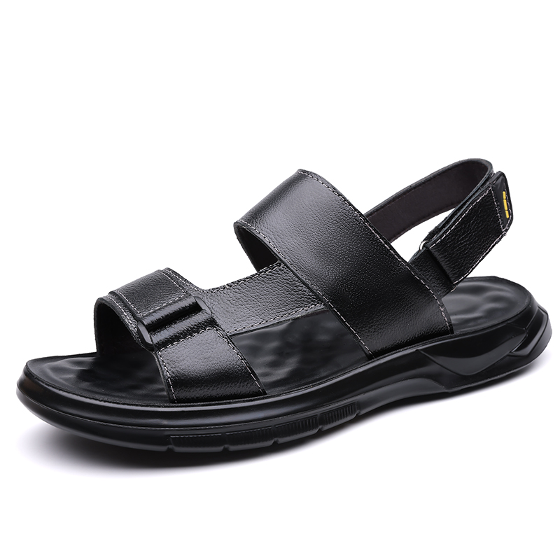 

POPULAR ROUSE PR Пляжные сандалии мужские черные, цвет Black