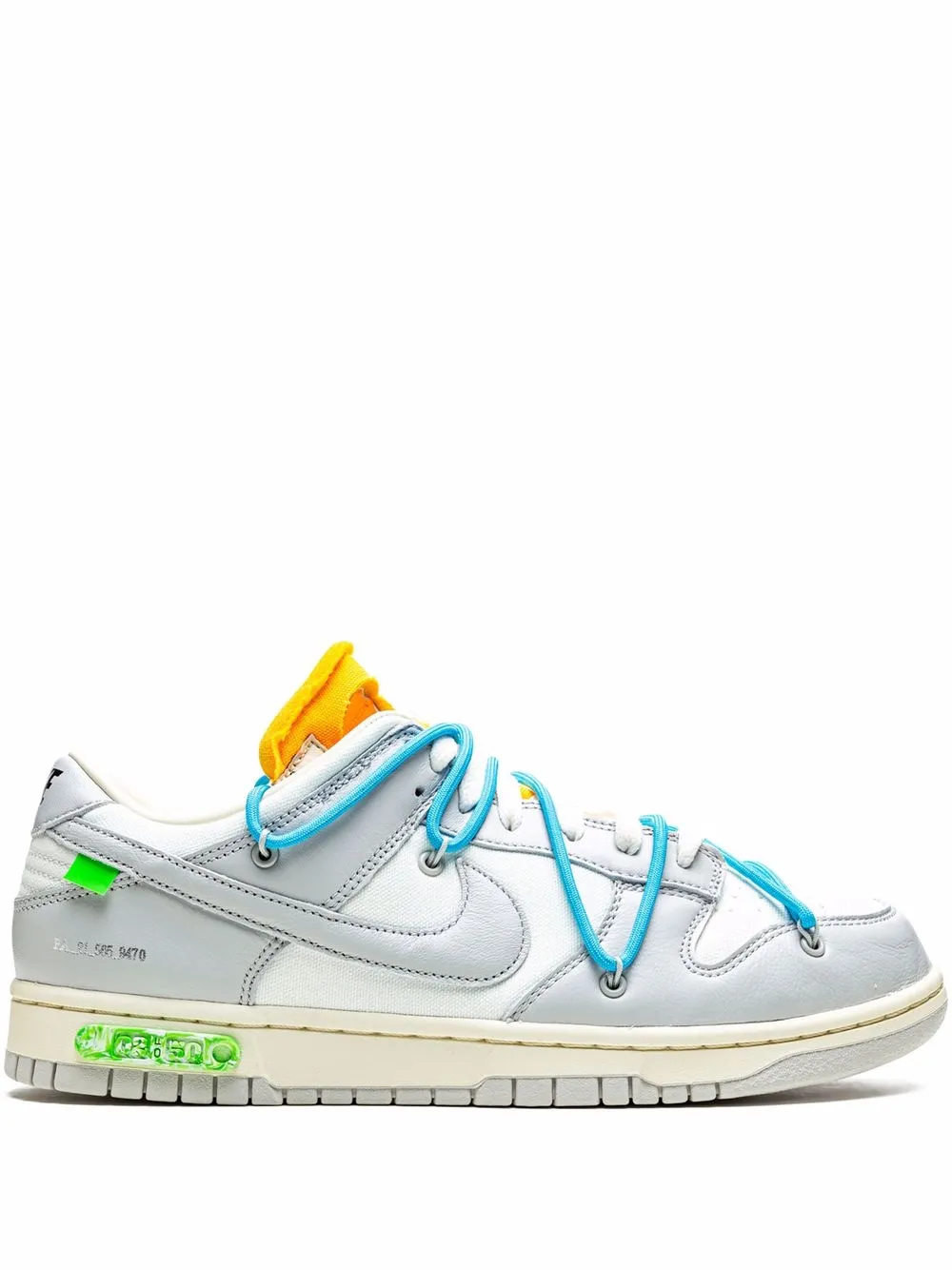 

Кроссовки Dunk Low из коллаборации с Off-White Nike X Off-White, серый