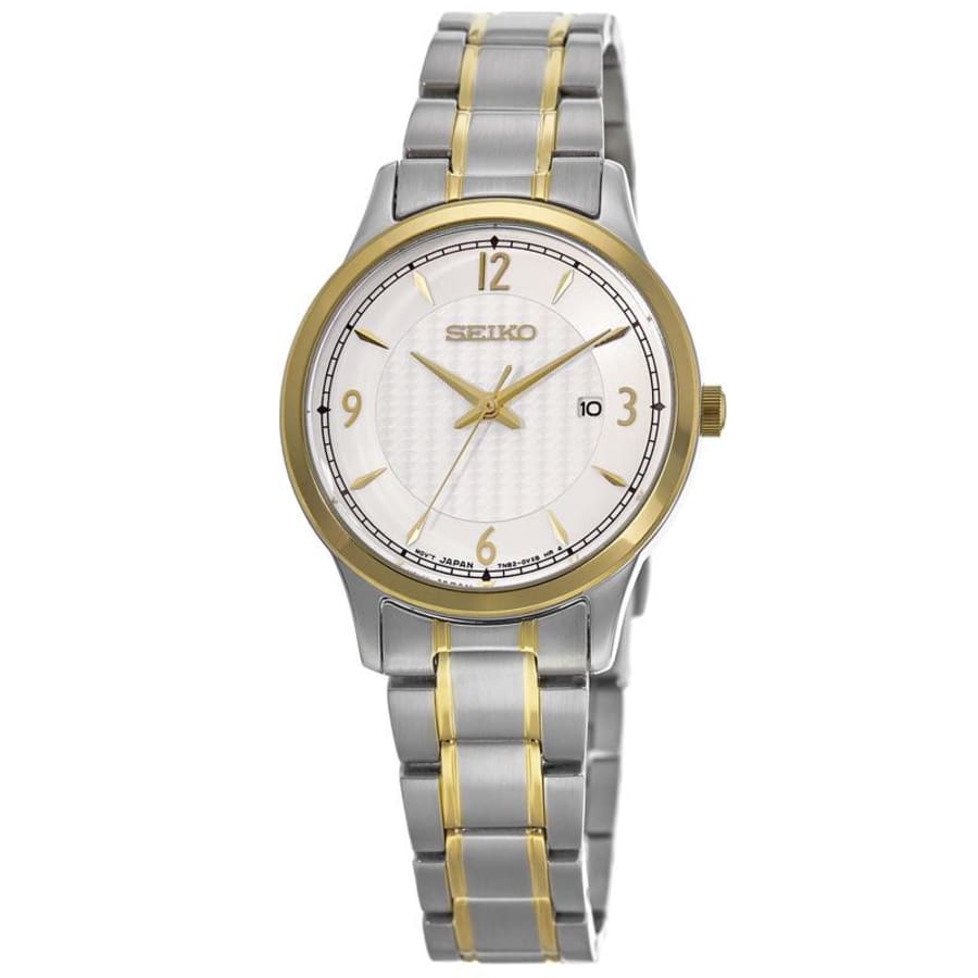 

Seiko аналоговые женские часы с серебристым циферблатом из стали SXDG94P1, серебряный
