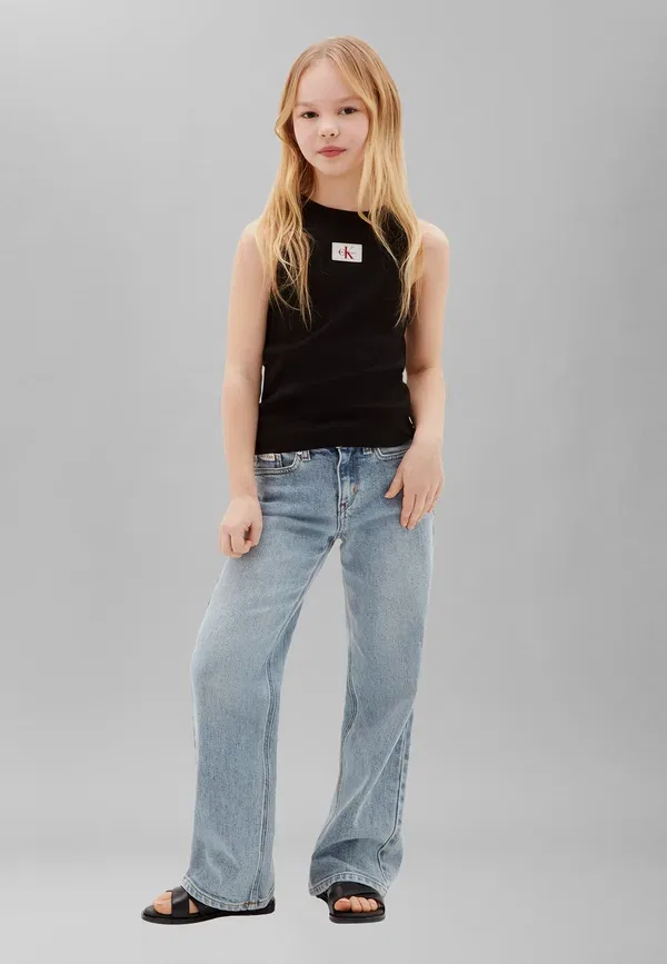 Топ-майка Calvin Klein Jeans Mini Me, черный — фото 2