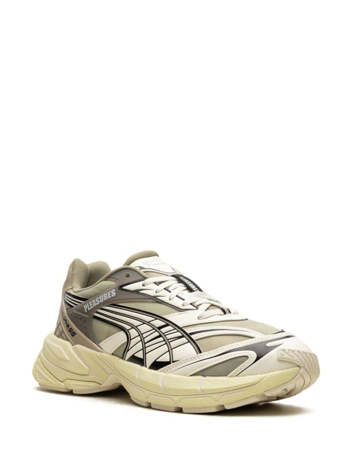 PUMA кроссовки Pleasures Velophasis на шнуровке, нейтральный цвет — фото 2