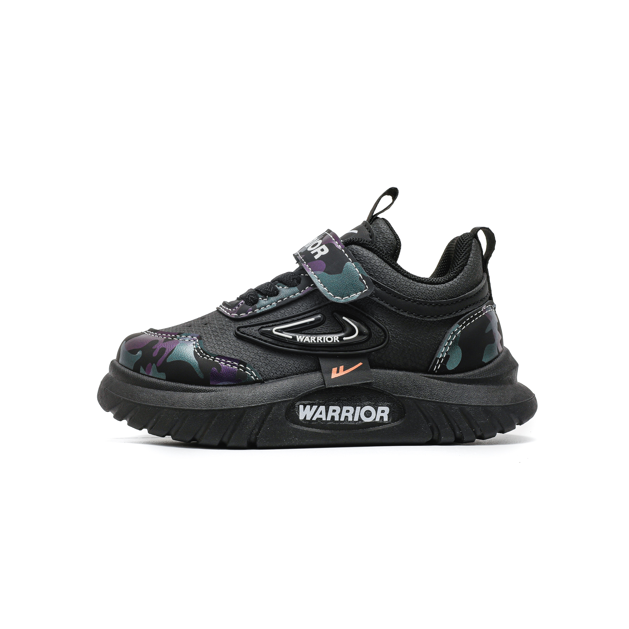 

Slip Resistant Abrasion Resistant Kids Lifestyle Shoes Kids' WARRIOR, черный