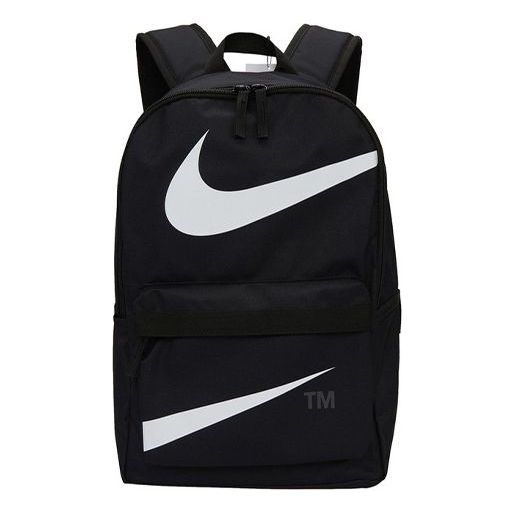 

Сумка heritage swoosh backpack 'black' Nike, черный