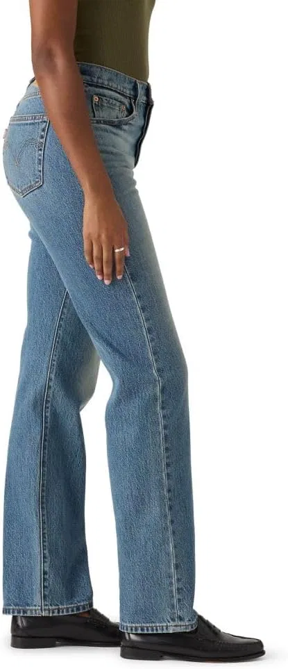 Женские джинсы Levi's 501 Curve, бледно-голубой — фото 3