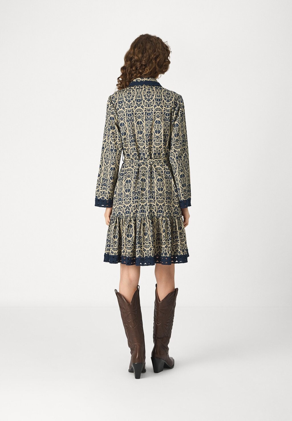 

Дневное платье YASWALLY SHIRT DRESS YAS, бежевый