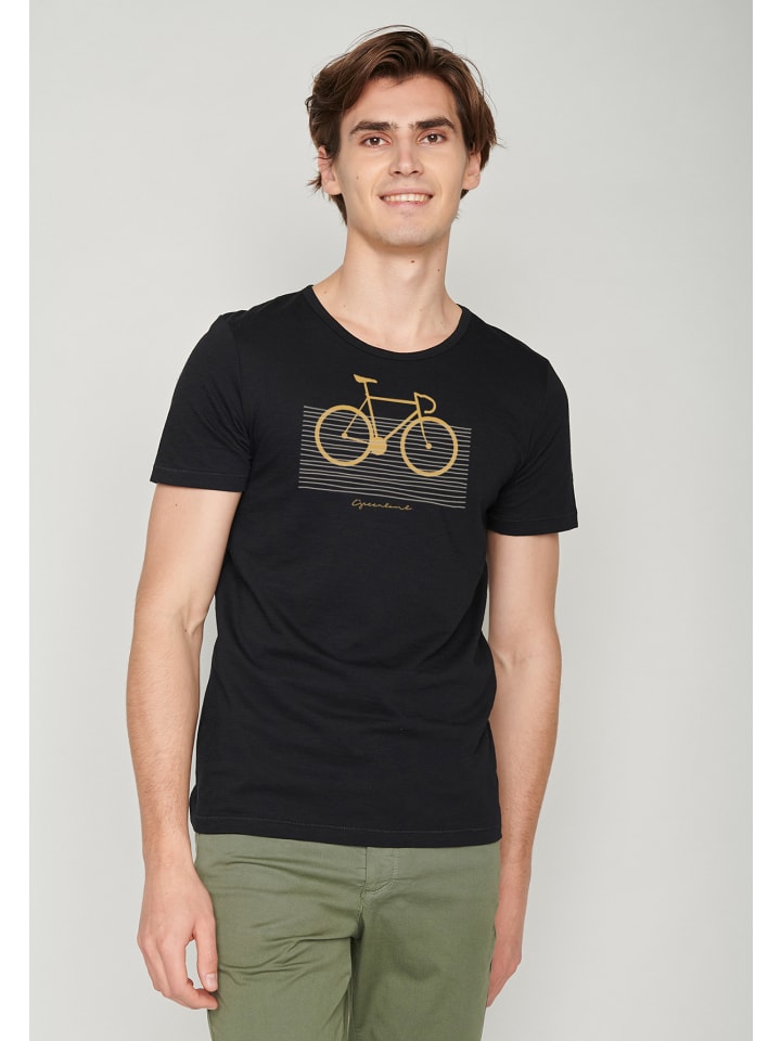 

Футболка Bike Bars черного цвета GreenBomb, Черный, Футболка Bike Bars черного цвета GreenBomb