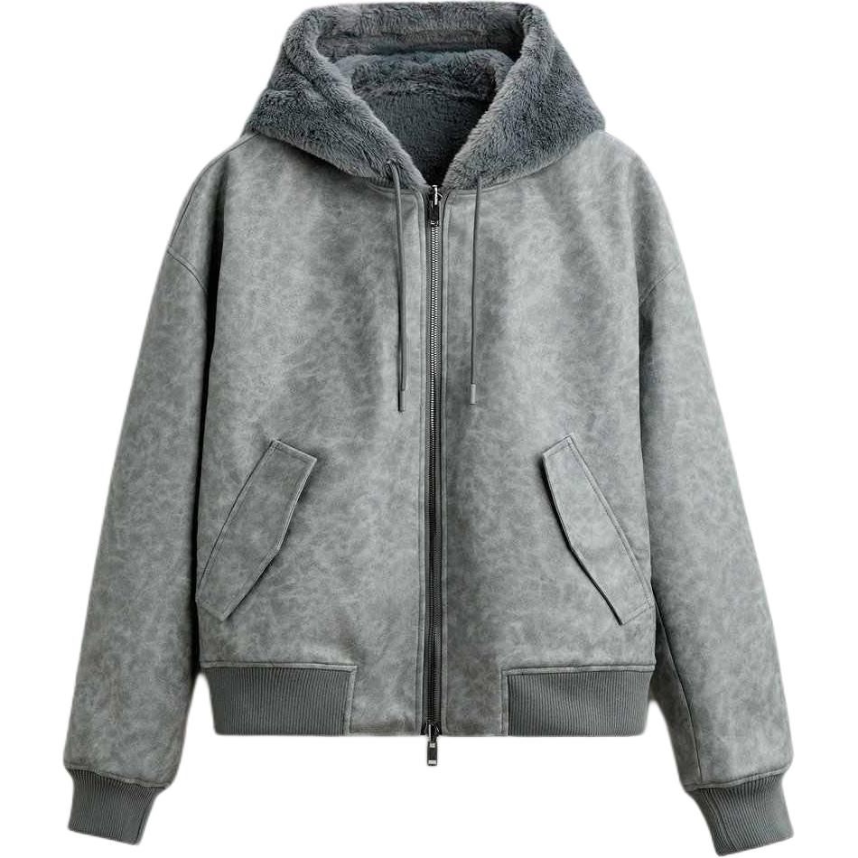 

ZARA Куртка мужская серая, Gray