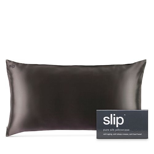 

для прекрасного сна Наволочки из чистого шелка slip, цвет Charcoal, Красный, для прекрасного сна Наволочки из чистого шелка slip, цвет Charcoal