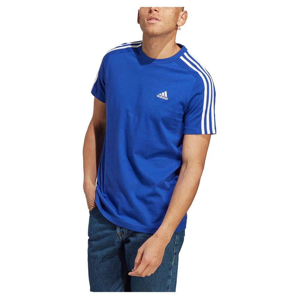 

Футболка с коротким рукавом adidas 3S Sj, синий