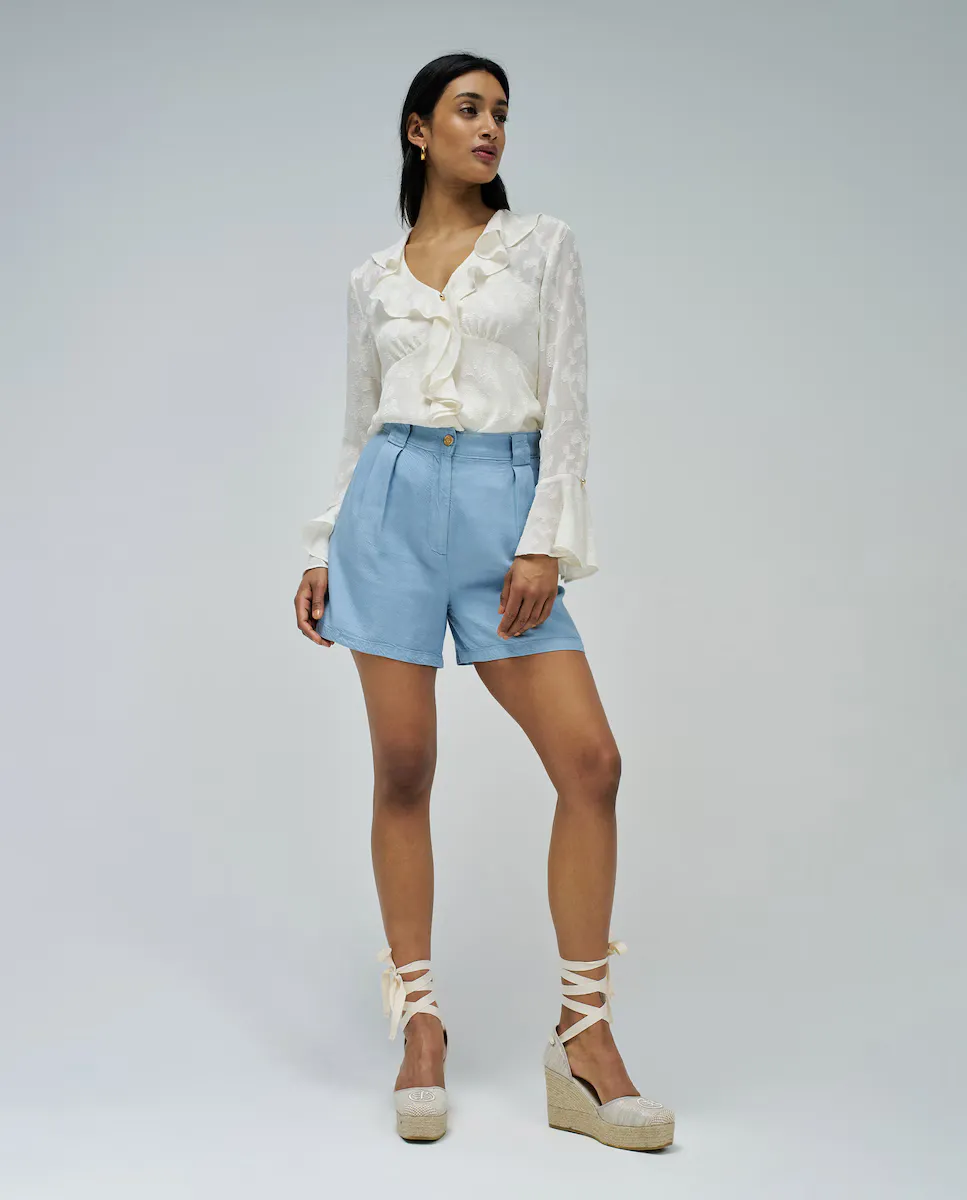 

Женские легкие джинсовые шорты Salsa Jeans, синий